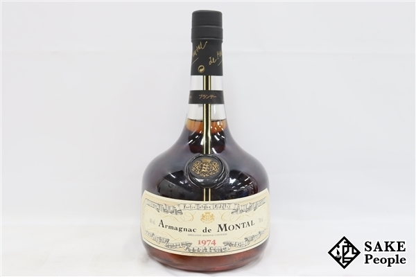 ◇注目! アルマニャック・ド・モンタル 1974 700ml 40% 箱付き