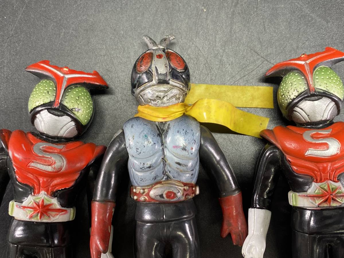 6#F/7498 当時物 仮面ライダー ストロンガー ソフビ 石森プロ 6#F/7498 当時物 仮面ライダー ストロンガー ソフビ 石森プロ