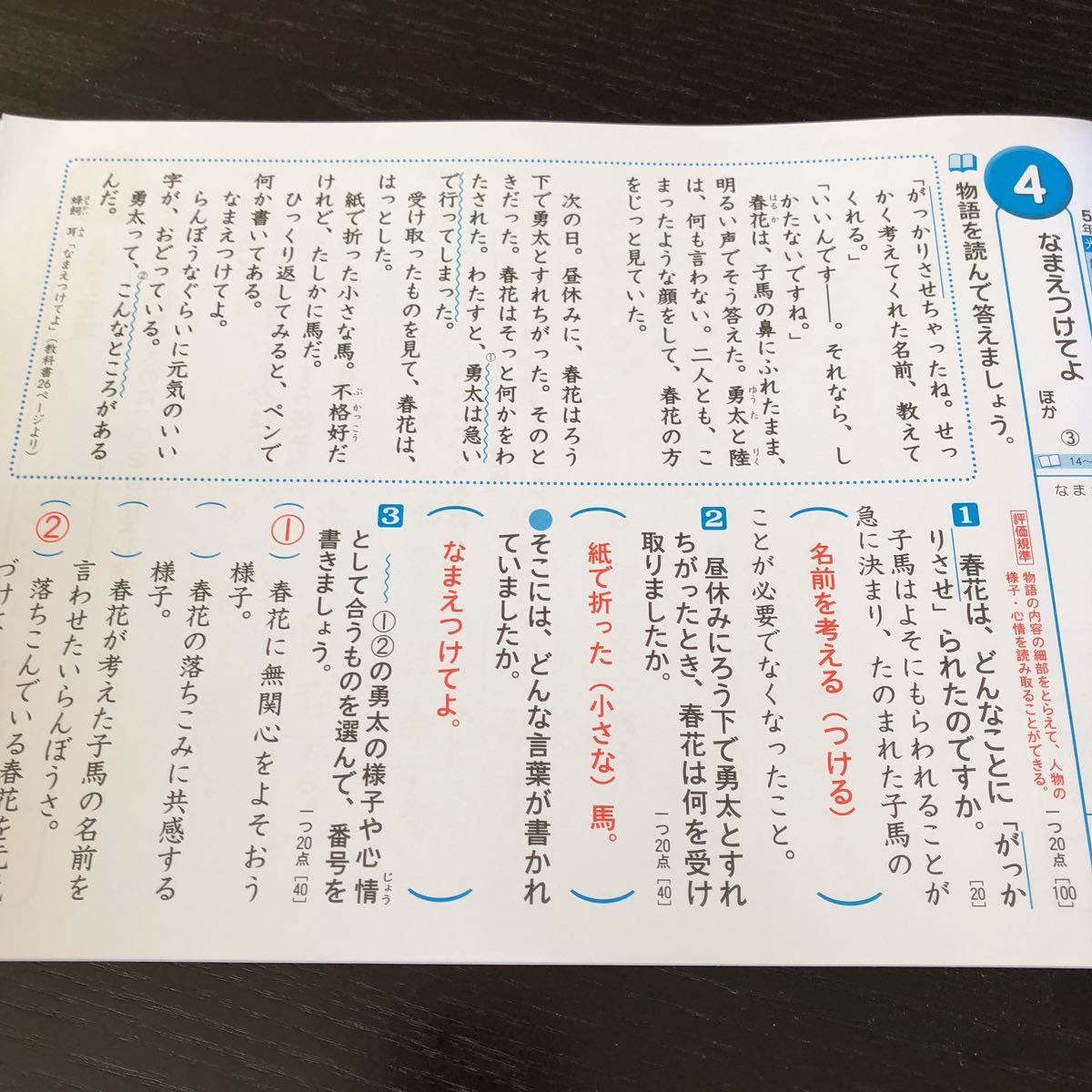 テ39 国語の達成 形成プリント 5年生 解答 答え 教師用 学習 問題集 ドリル 小学 テキスト テスト 文章問題 家庭学習 勉強 漢字 教育同人社_画像6