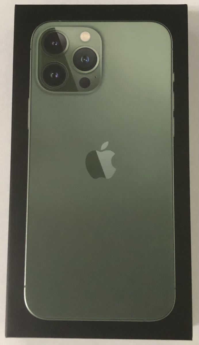 新品 未開封 アップルストア購入 iPhone 13 Pro Max 256GB アルパイン