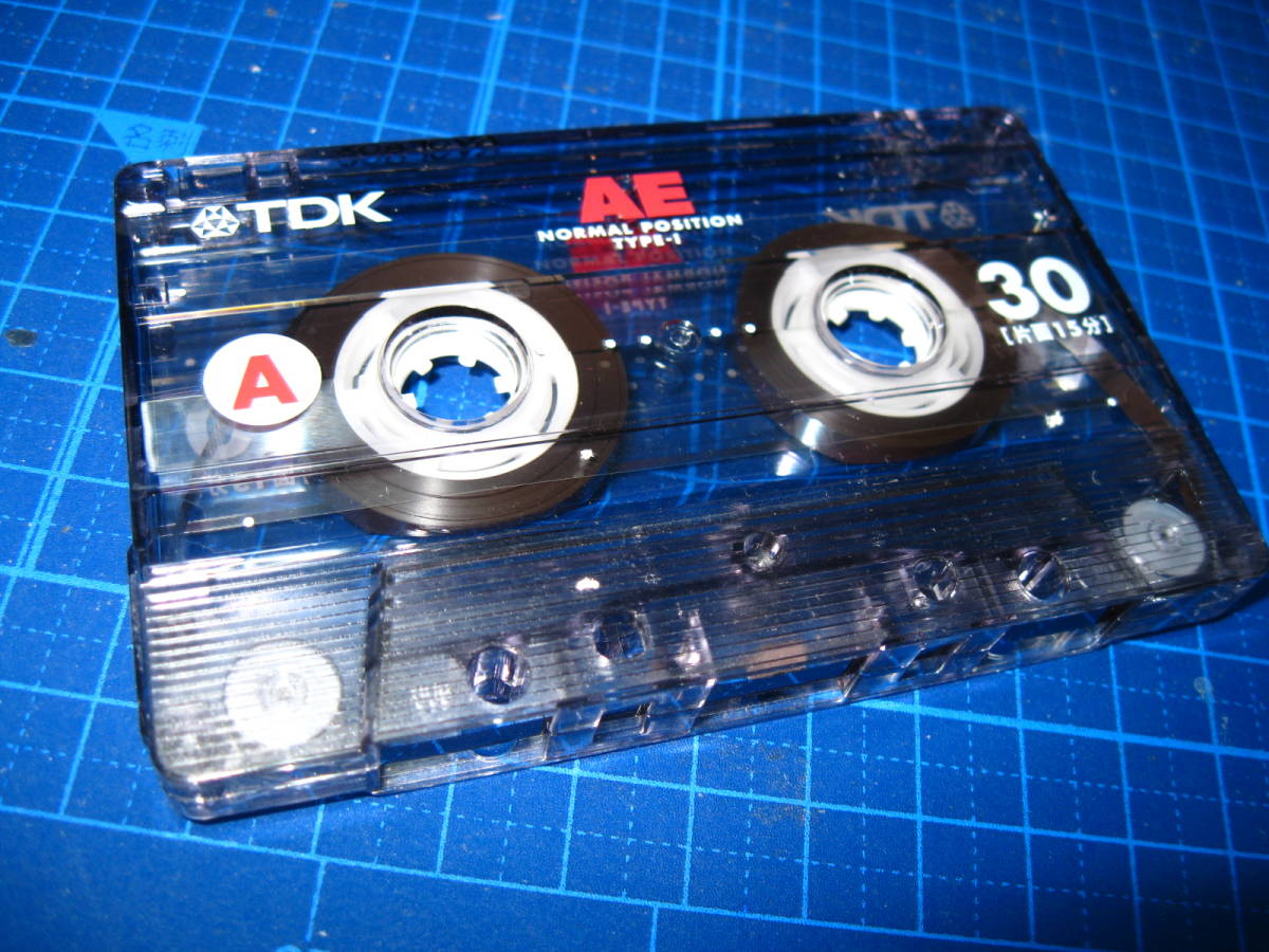  modification you this time .. I cassette tape TDK AE30 Type1 normal 30 minute 1 pcs nail equipped No.9206