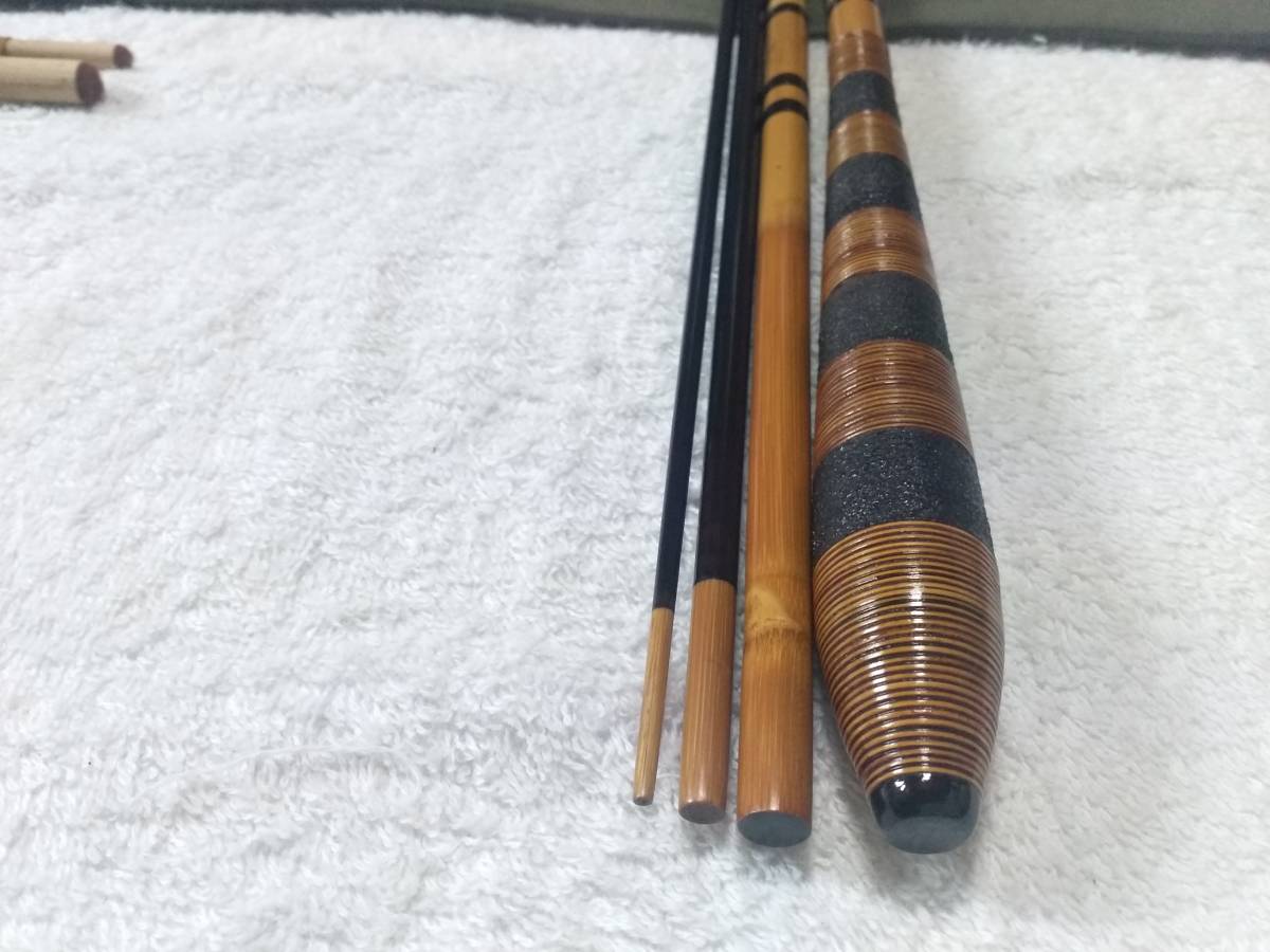 紀州竹竿 一集 ふじ 12尺 超美品ですが_画像4