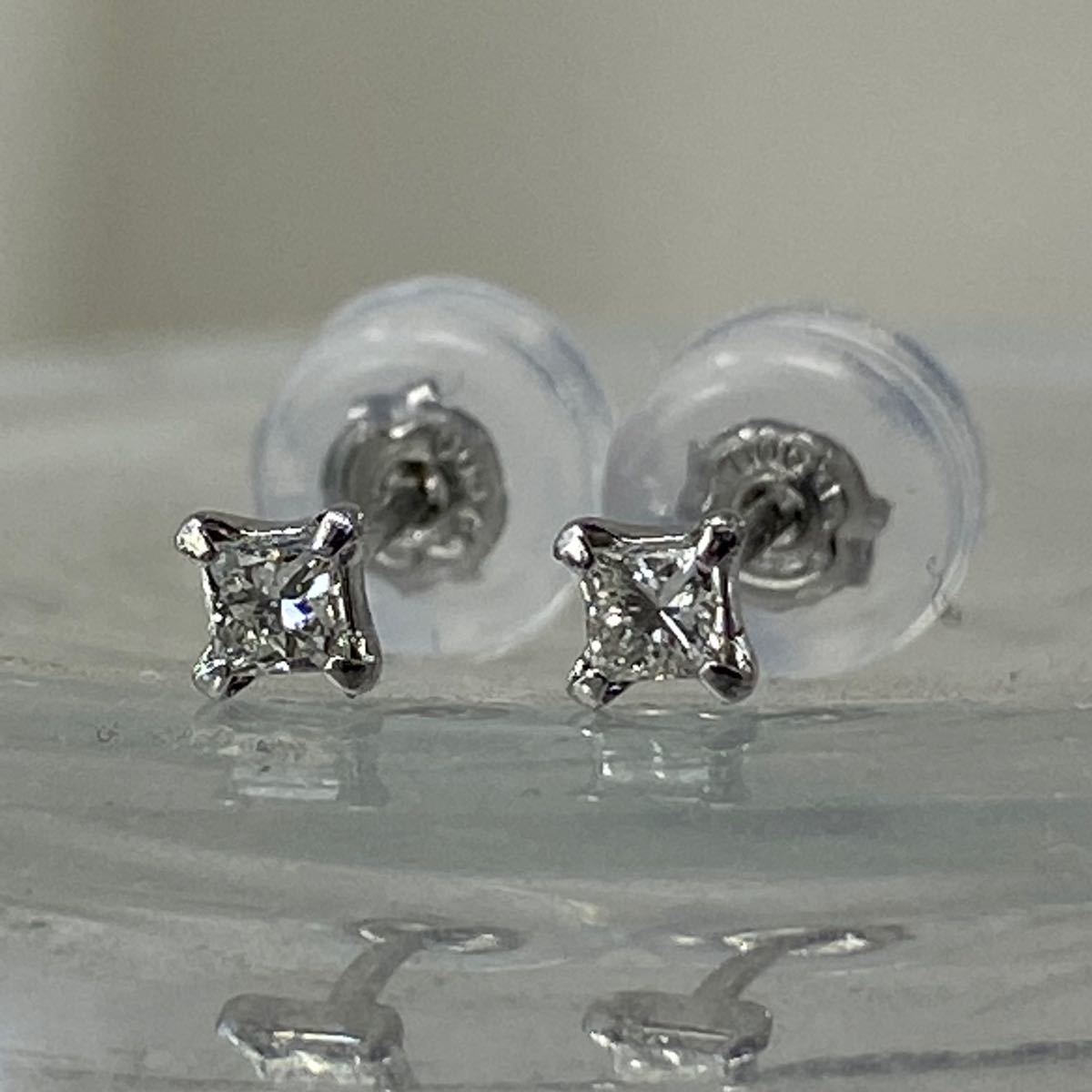 pt900 プラチナ 天然ダイヤモンド 0.08ct ピアス | contifarma.pe