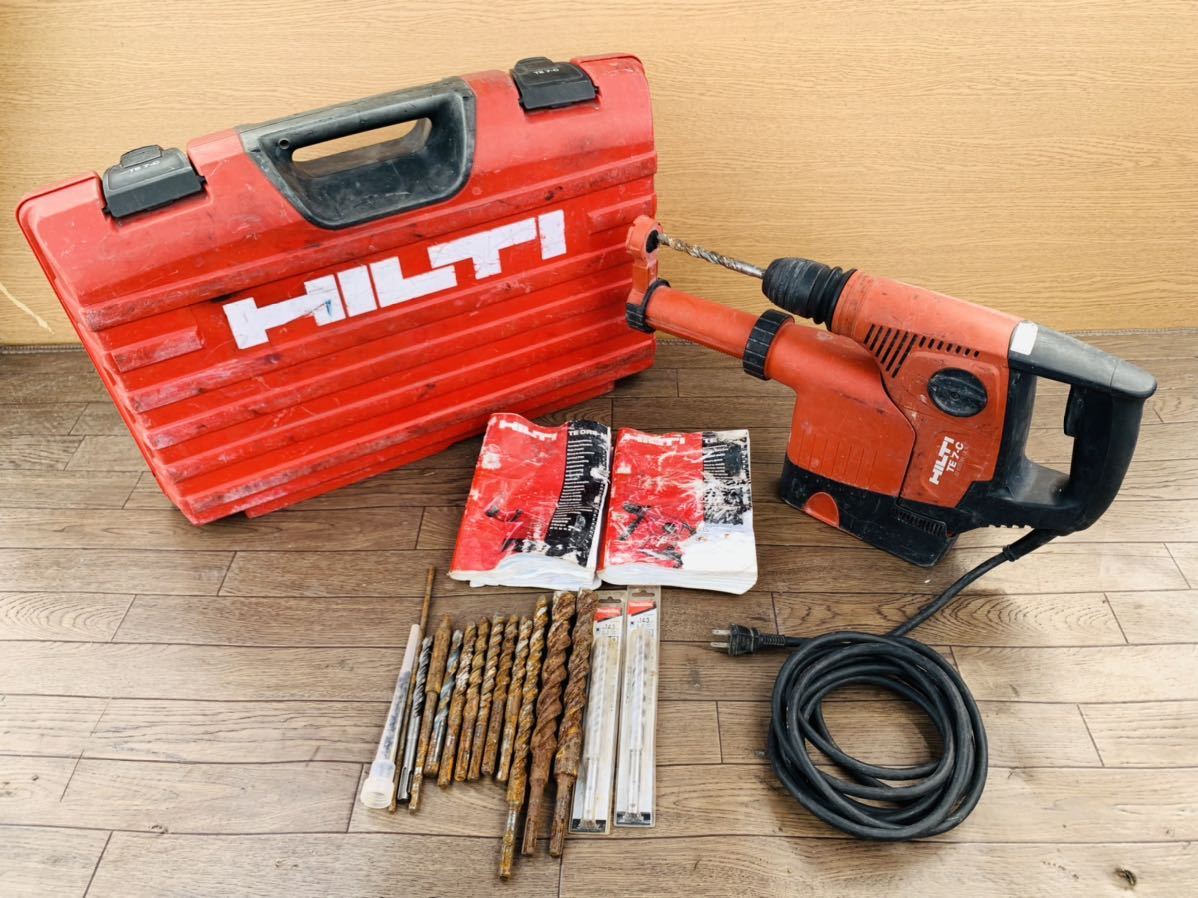 Yahoo!オークション - ヒルティ HILTI ハンマードリル TE 7-C TE