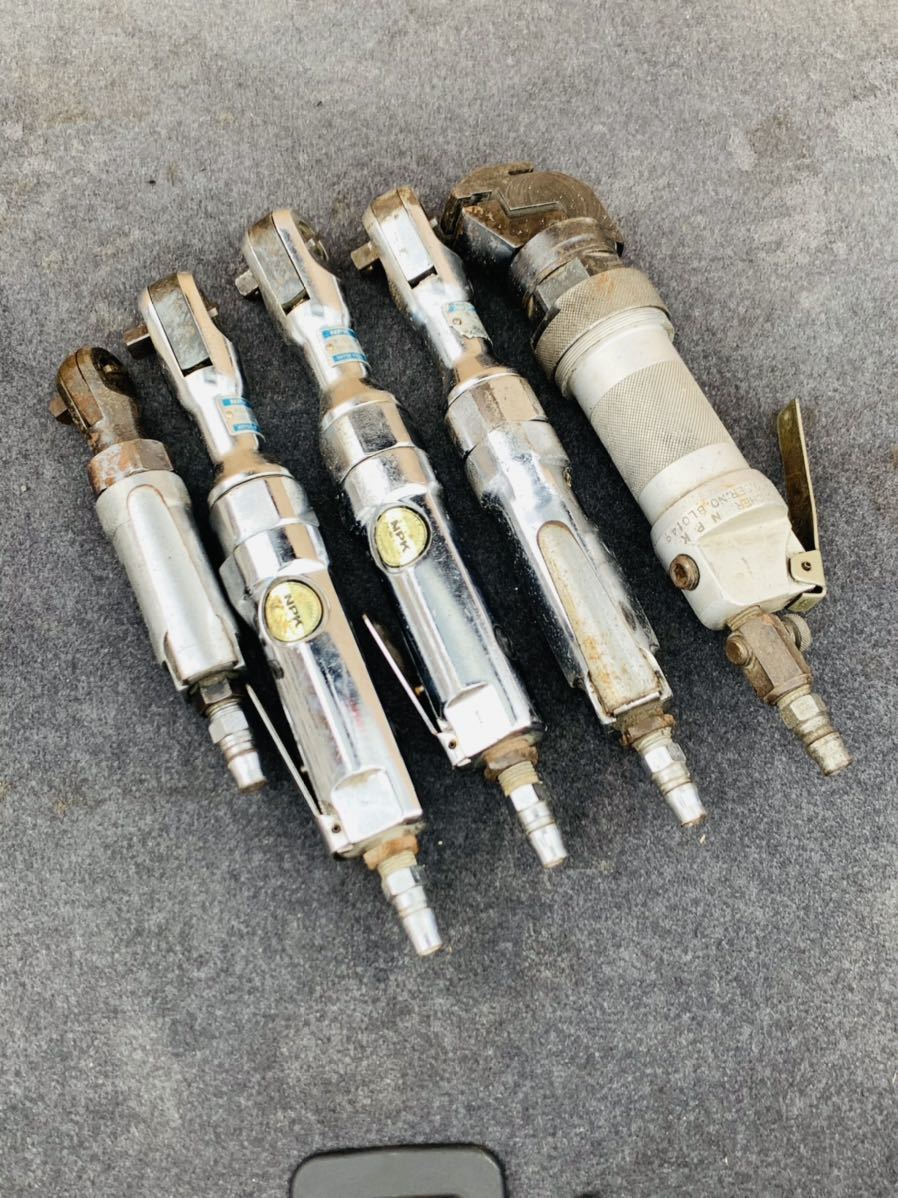 NPK エアーラチェットレンチ NRR-10 3個 PNEUMATIC TOOLS , EP-10