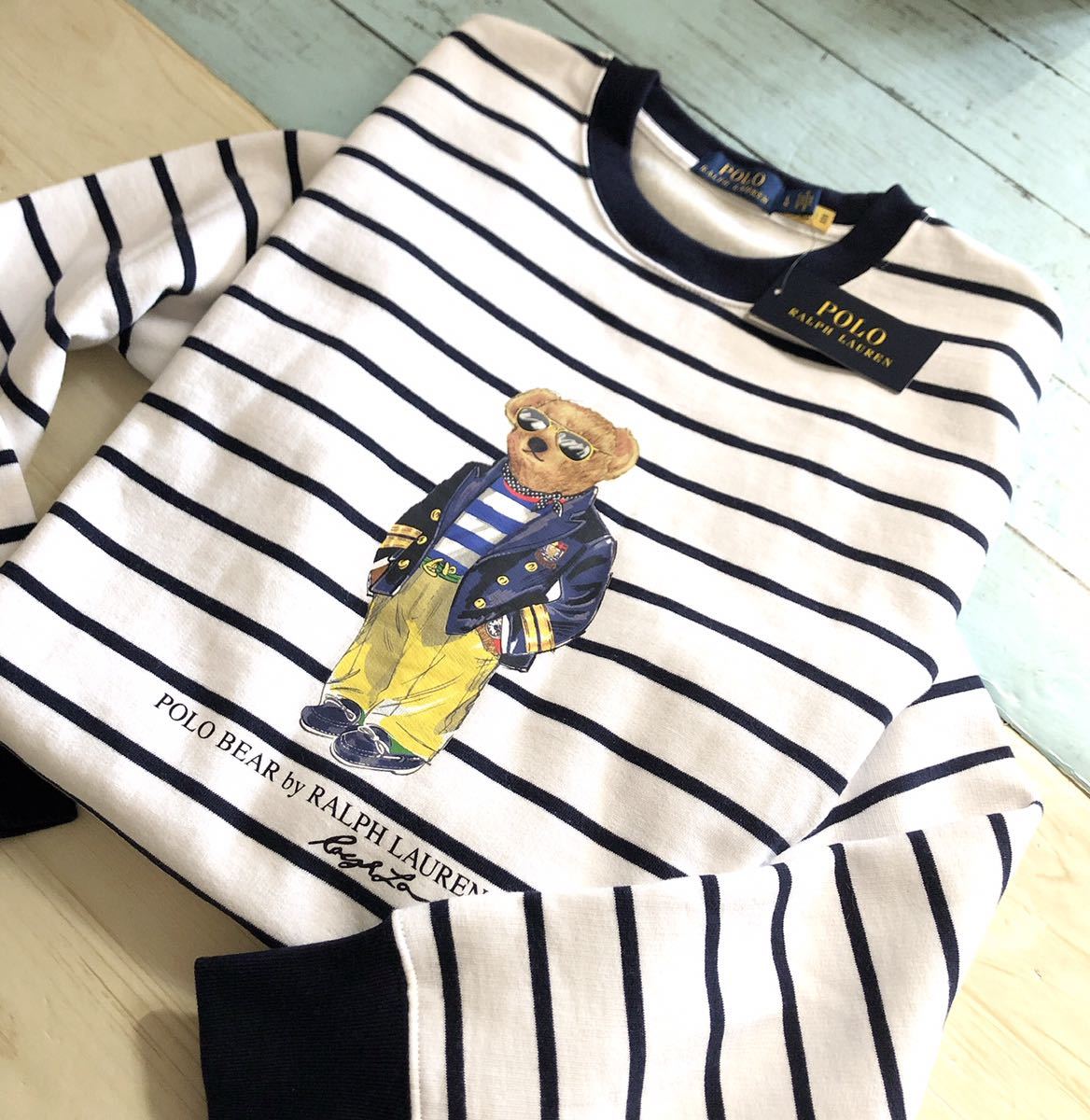 新品 POLO ポロ ラルフローレン ポロベアー トレーナー レア