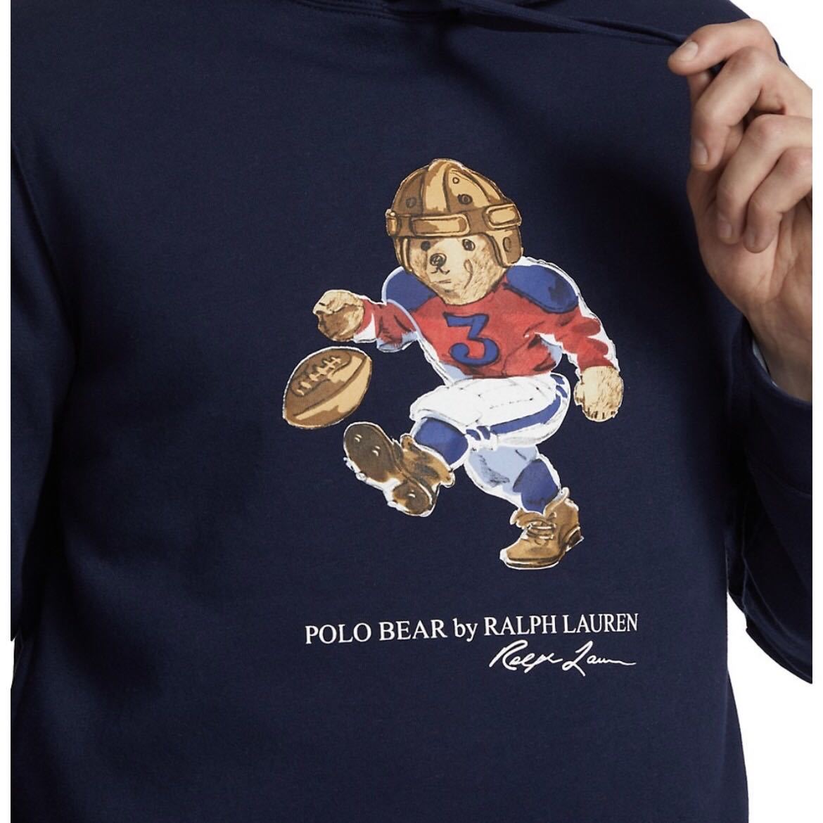 ポロ ラルフローレン 新品 POLO ポロベアー パーカー 裏起毛 ゴルフ