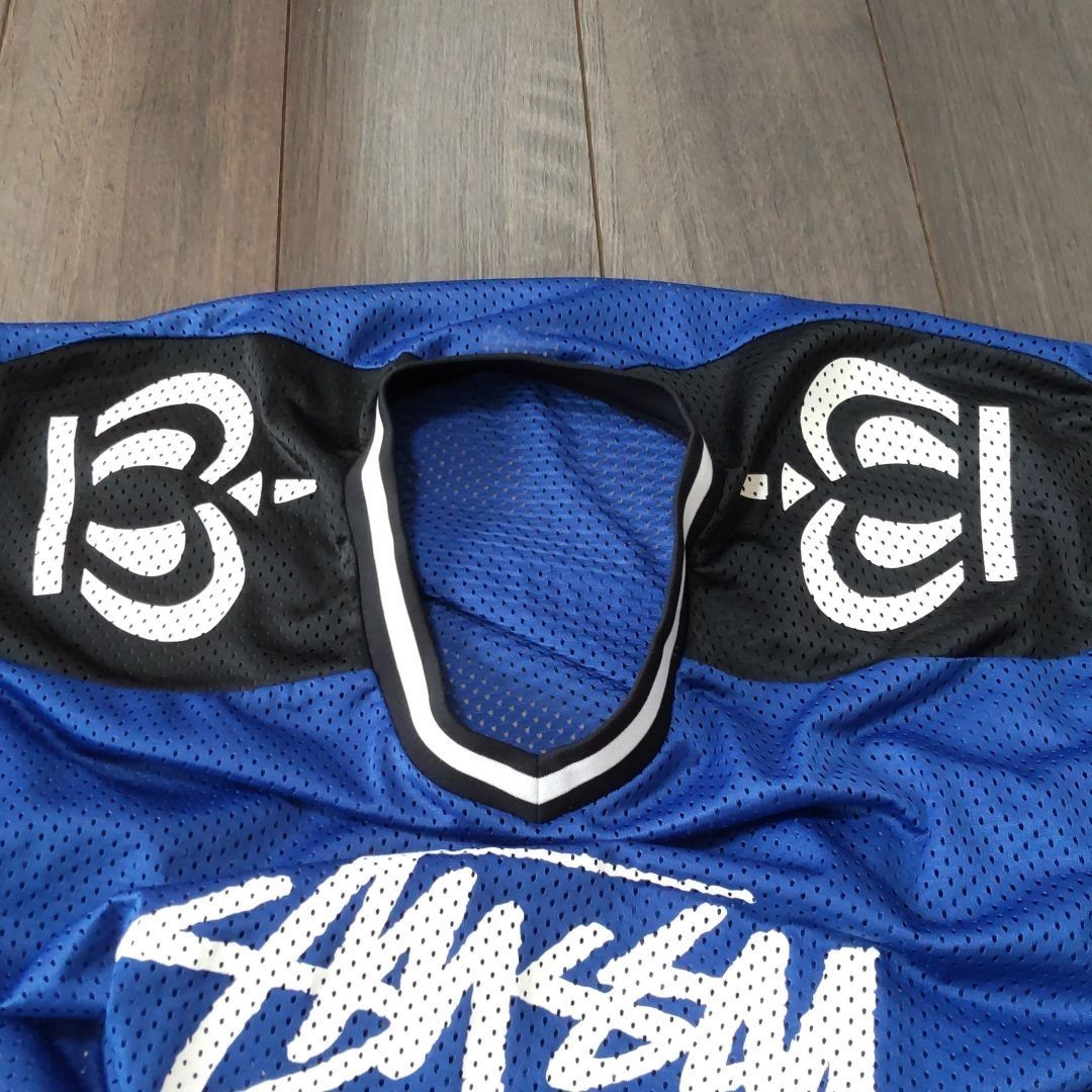 STUSSY×Champion ゲームシャツ メッシュ Tシャツ|Yahoo!フリマ STUSSY×Champion ゲームシャツ メッシュ Tシャツ|Yahoo!フリマ