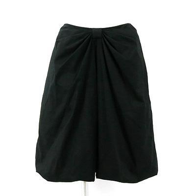 フォクシー FOXEY 黒 コットン ストレッチ スカート 38 endix.com.mx