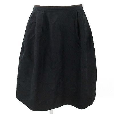 フォクシー FOXEY 黒 シルク スカート 42 - hempwolf.com