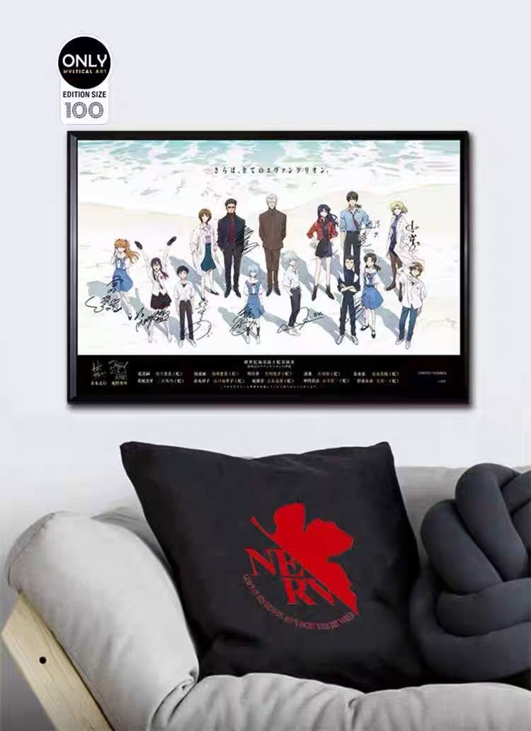 エヴァンゲリオン 複製原画 シン・エヴァンゲリオン劇場版 14人集結