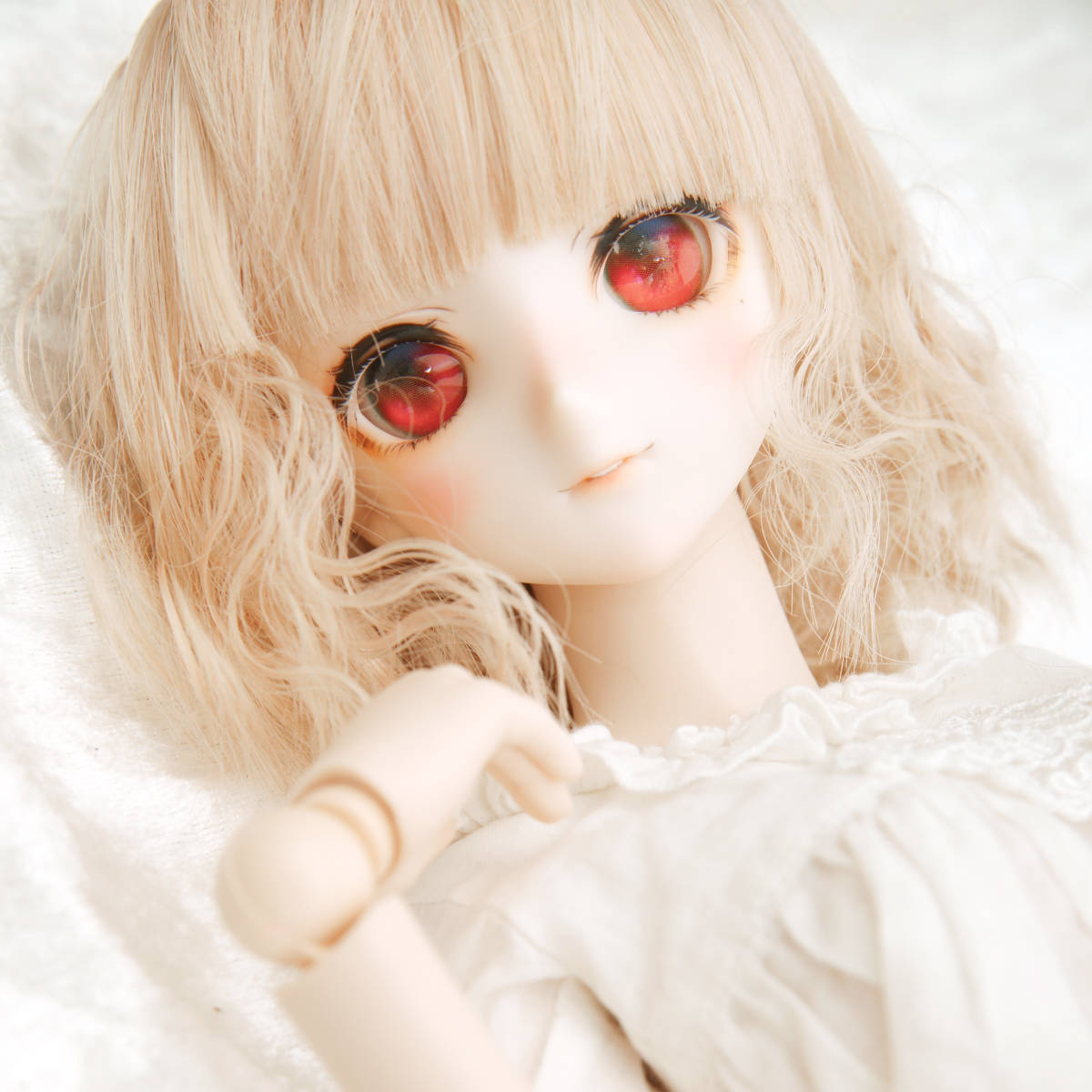 Honey Bunny】DDH-09(セミホワイト肌)カスタムヘッド+ハンドメイド