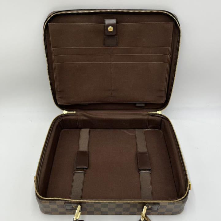 1円《美品 希少品》Louis Vuitton ルイヴィトン メンズ ダミエ ポルト