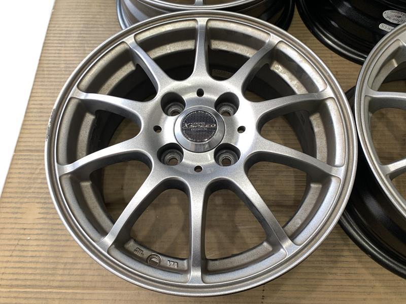 ホットスタッフ　ＸＳＰＥＥＤ　アルミホイール １４　５．５ｊ ＋４３　ガンメタ　４穴　１００　日本車_画像3