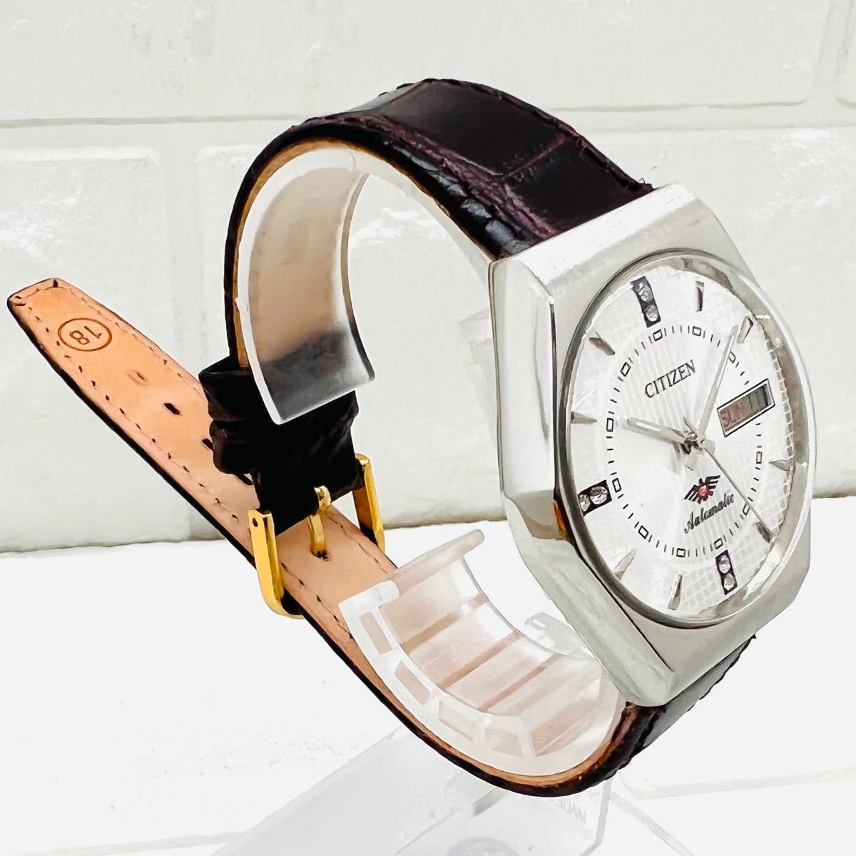 SALE/92%OFF】 CITIZEN シチズン 機械式自動巻き メンズ腕時計