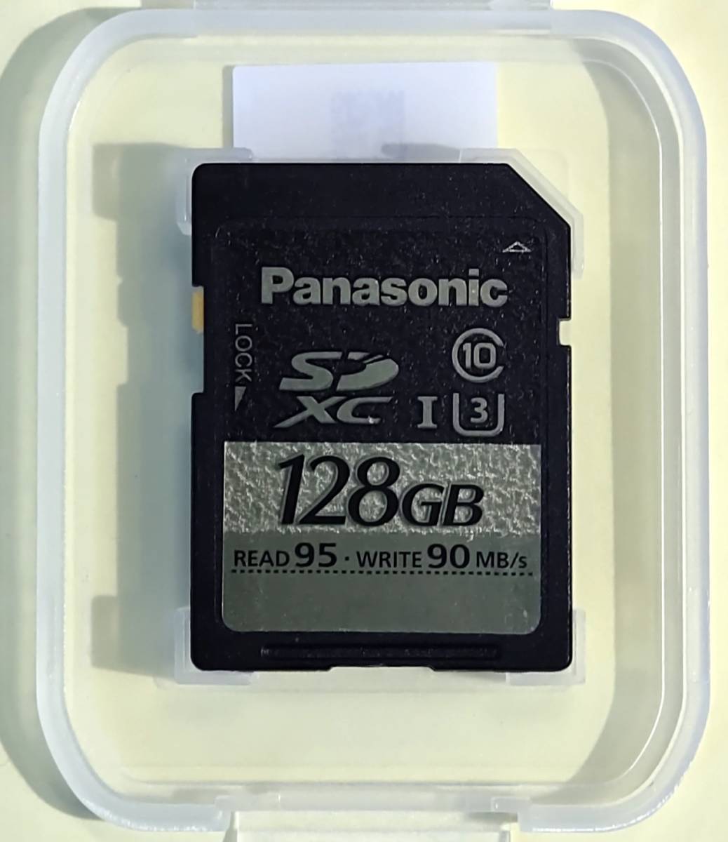 パナソニック 128GB SDXC UHS-I 高耐久SDメモリーカード RP-SDUC128JK