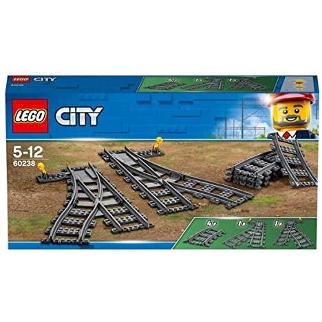 レゴ(LEGO) シティ 交差付きレールセット 60238 おもちゃ 電車_画像9