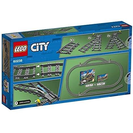 レゴ(LEGO) シティ 交差付きレールセット 60238 おもちゃ 電車_画像10