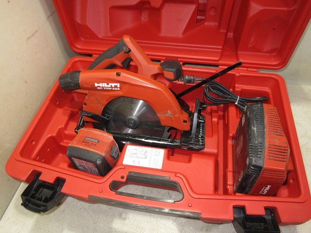△▽5484 1円スタート HILTI ヒルティ 190㎜ 充電式サーキュラーソー