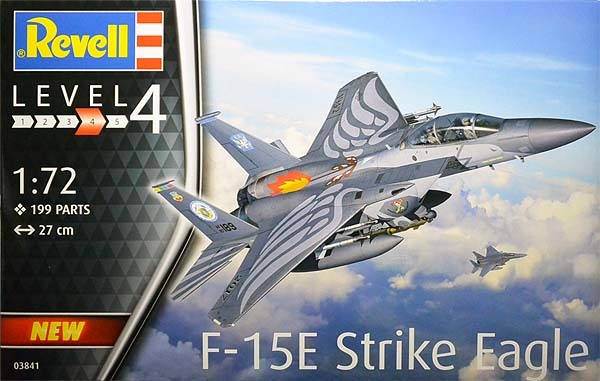 レベル　03841　1/72 F-15E ストライクイーグル　完全新金型_画像1