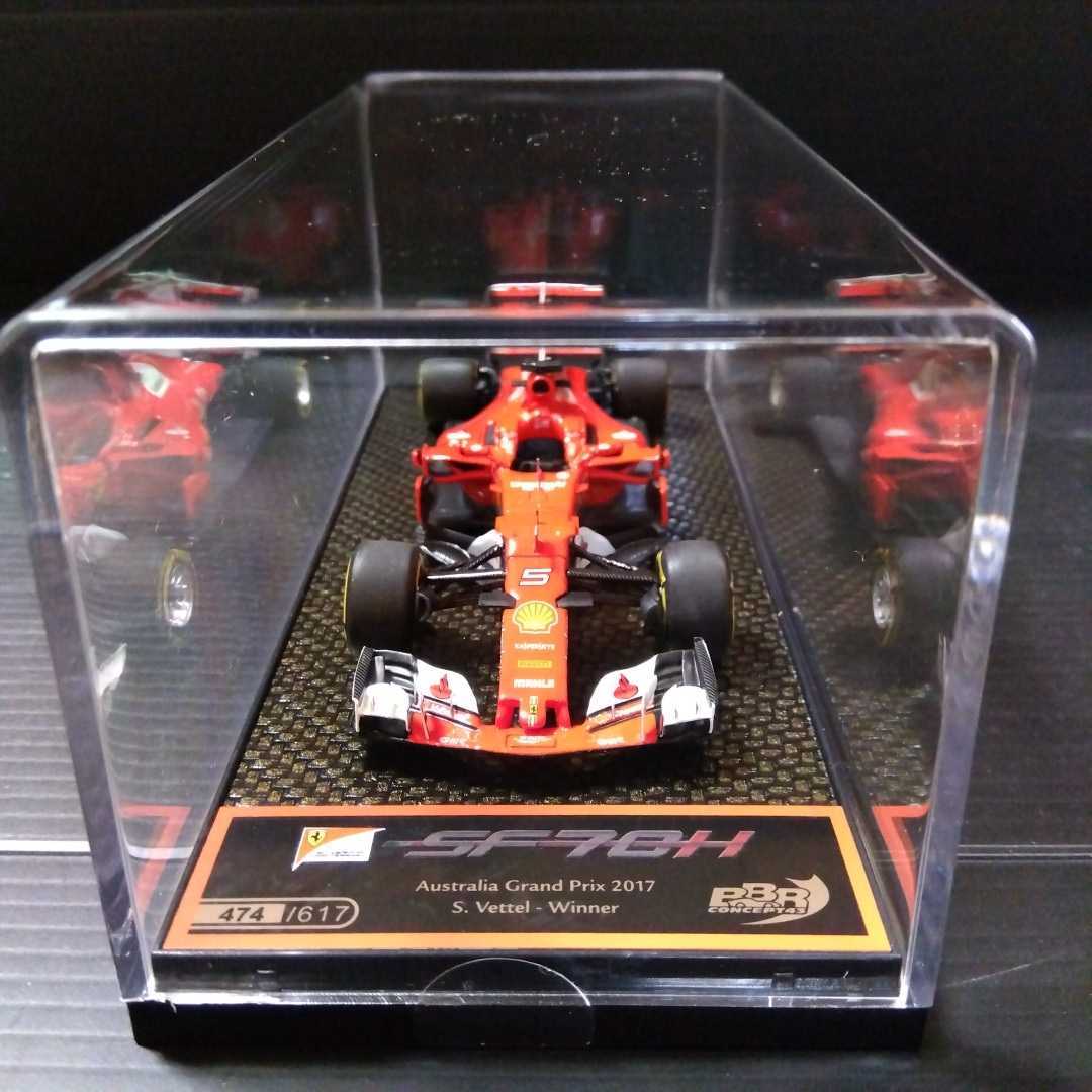 ☆絶版☆BBR 1/43 フェラーリSF70ーH オーストラリアGP 2017S ☆絶版☆BBR 1/43 フェラーリSF70ーH オーストラリアGP 2017S