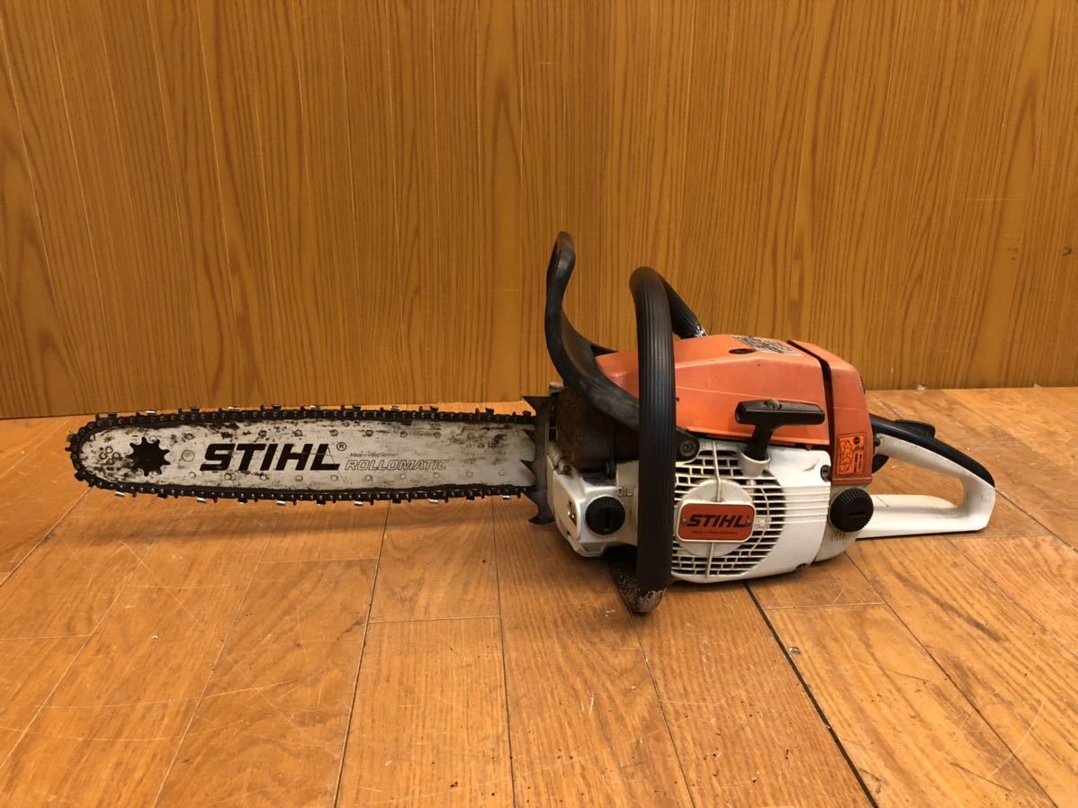 Yahoo!オークション - 圧縮あり STIHL 024 AV チェーンソー
