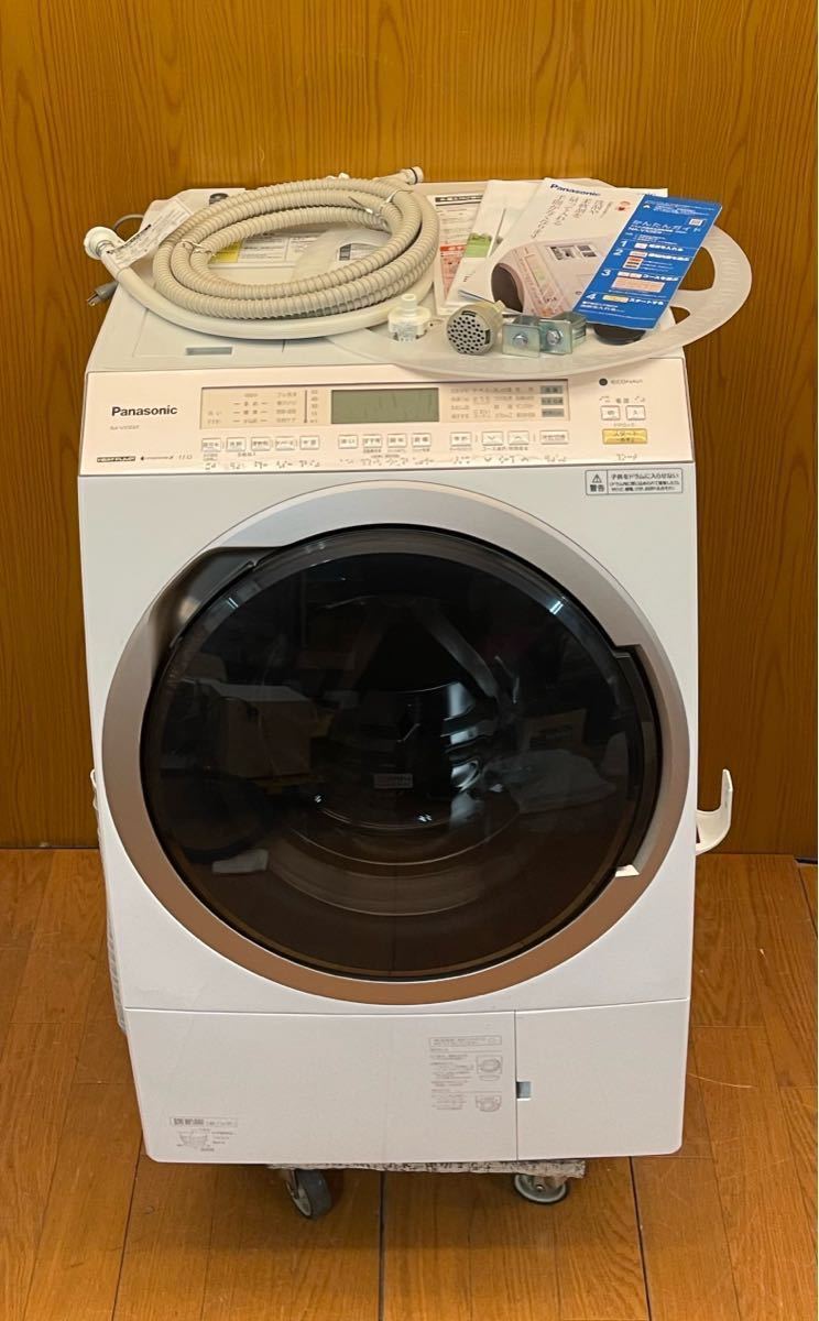 ★美品★動作品★パナソニック NA-VX5E6R　2018年製 ドラム式洗濯乾燥機 洗濯11kg/乾燥6kg 右開き ナノイーX Panasonic★(I544)SR_画像1