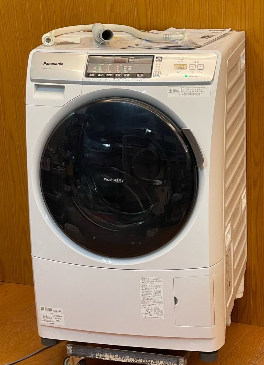 ☆動作品☆Panasonic☆ドラム式洗濯乾燥機☆NA-VD130L☆自動槽洗浄