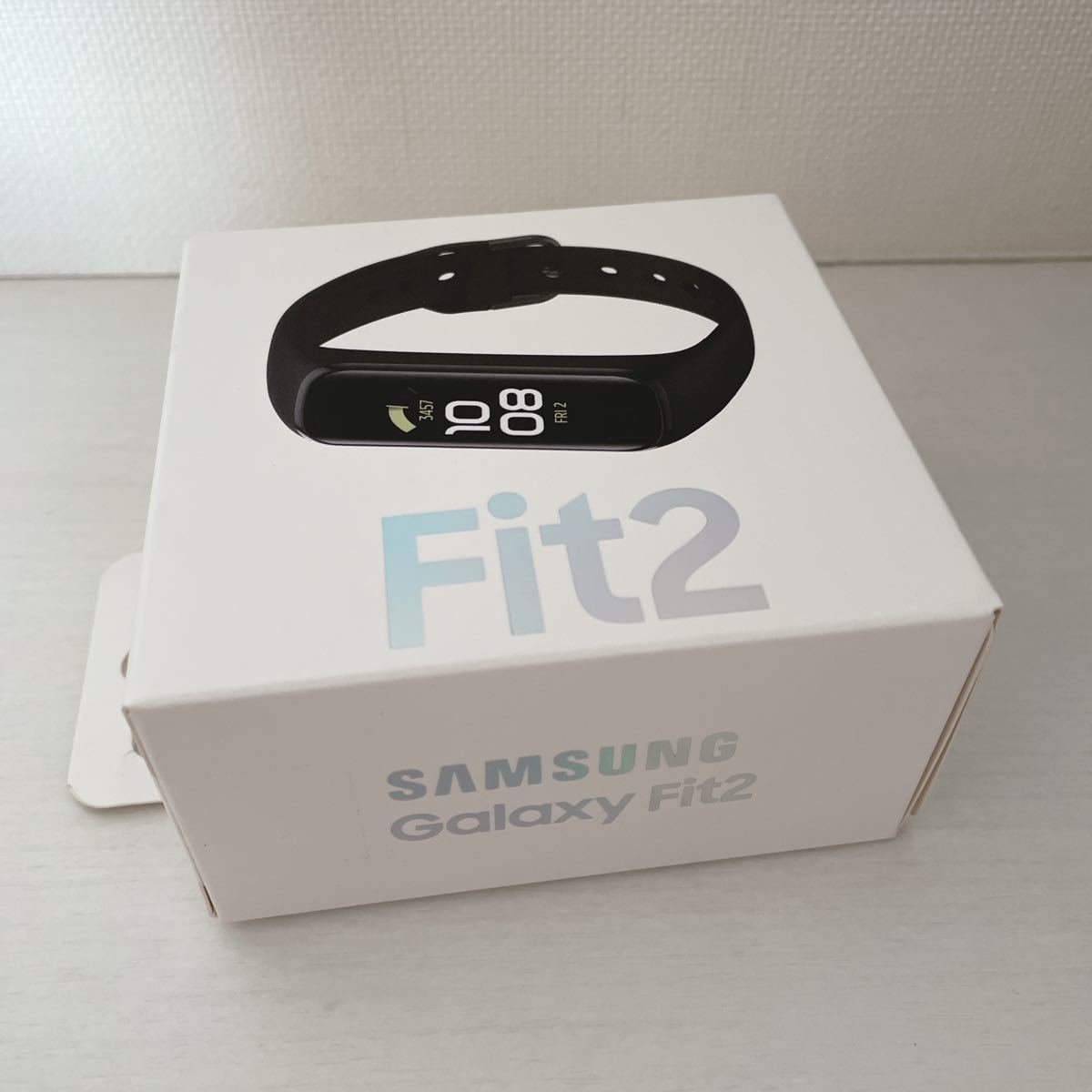 サムスン SAMSUNG Galaxy Fit2 ブラック SM-R220 ギャラクシーフィット スマートウォッチ 歩数計