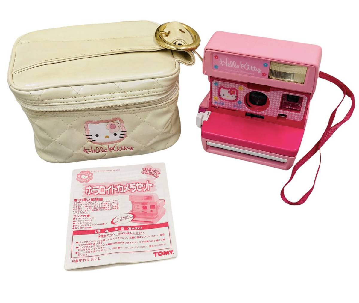 ☆ 【カメラは美品/送料無料】ハローキティ☆ポラロイドカメラ