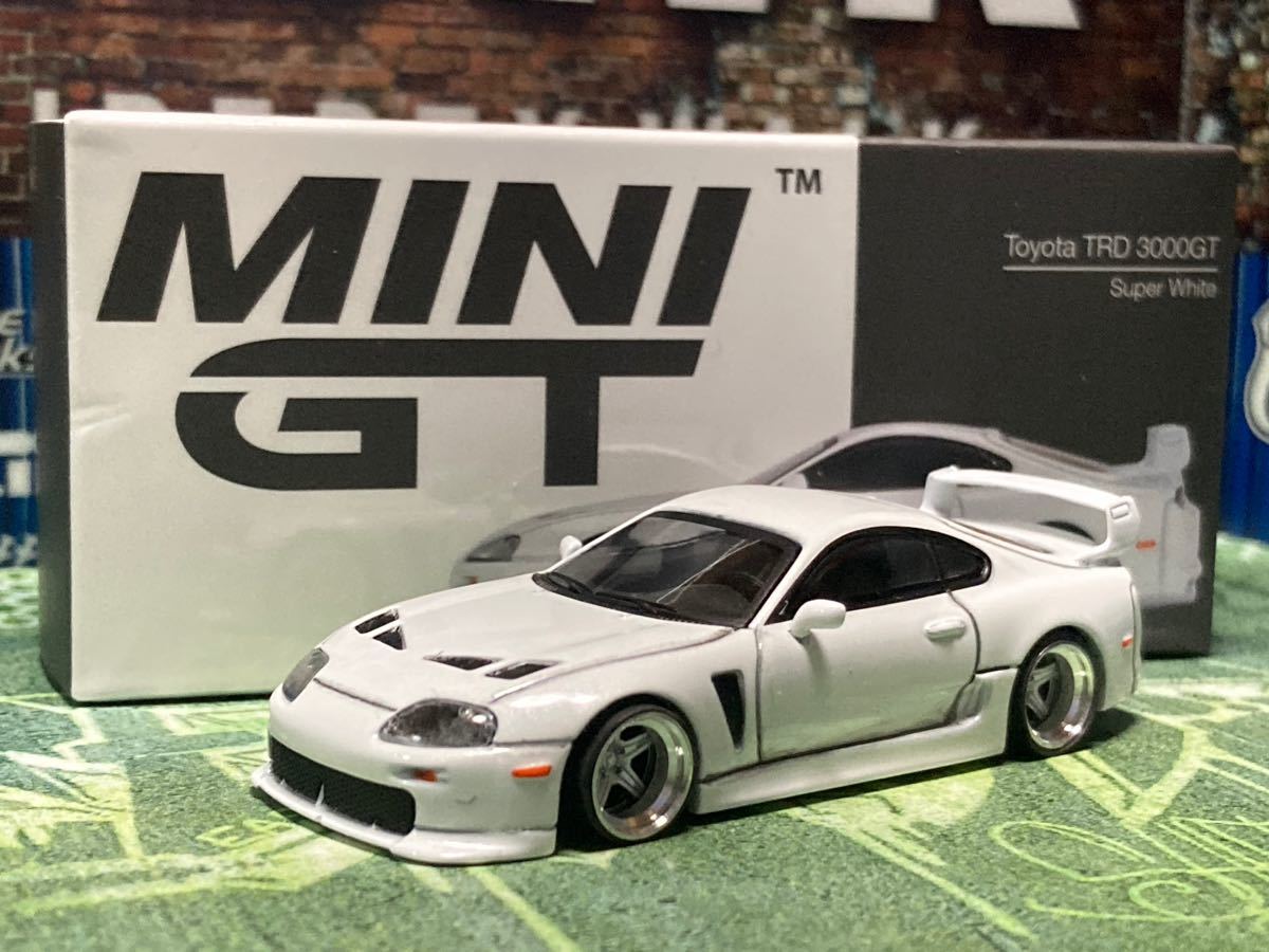 minigt 1/64 ☆259 トヨタ スープラ ホワイトL カスタム