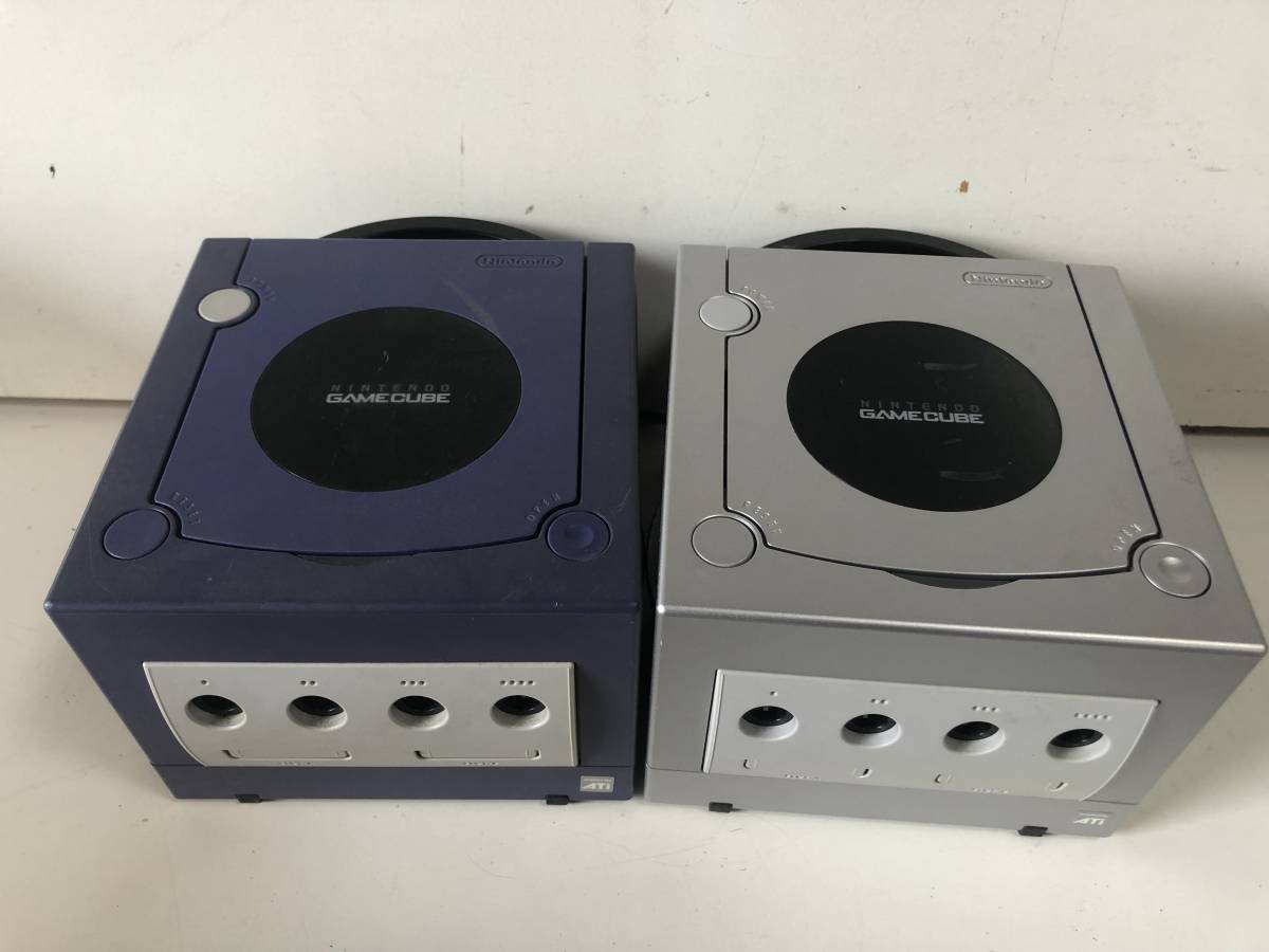 ⑤A Nintendo 任天堂 ゲームキューブ GC 本体 2点 コントローラー 4点 ...