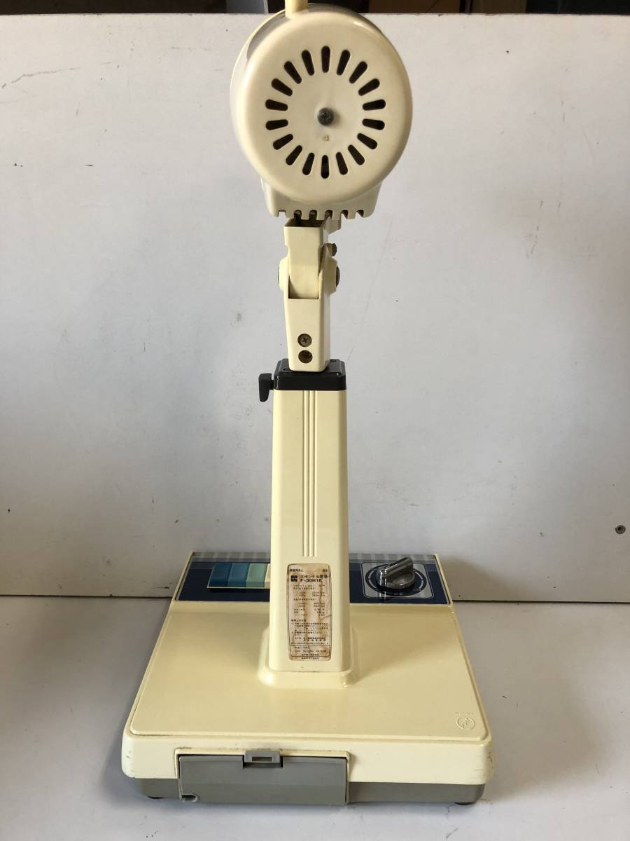 ⑧ beautiful goods *National National * electric fan 30 centimeter seat ..F-30H1K blue pine manner free neck . yawing timer attaching a little over weak adjustment box attaching operation goods 