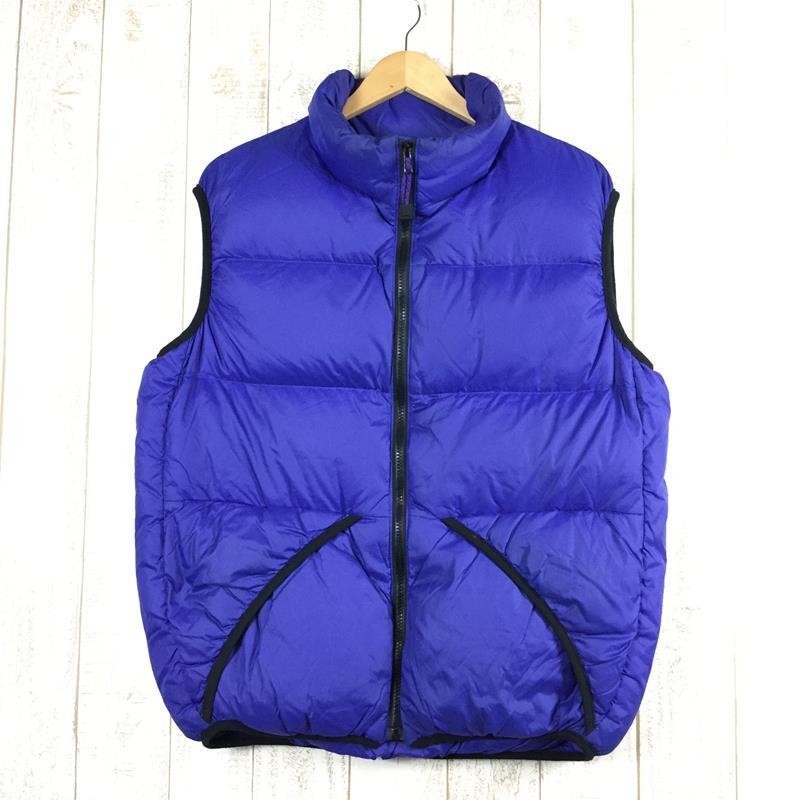 MENs L feather dof lens worn male the best HELIOS VEST down America made FEATHERED FRIENDS cobalt blue 