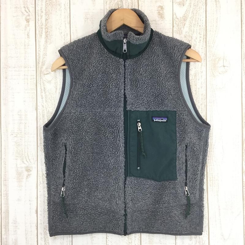 MENs S パタゴニア クラシック レトロX ベスト CLASSIC RETRO X VEST PATAGONIA 23044 グレー×ハンター_画像1