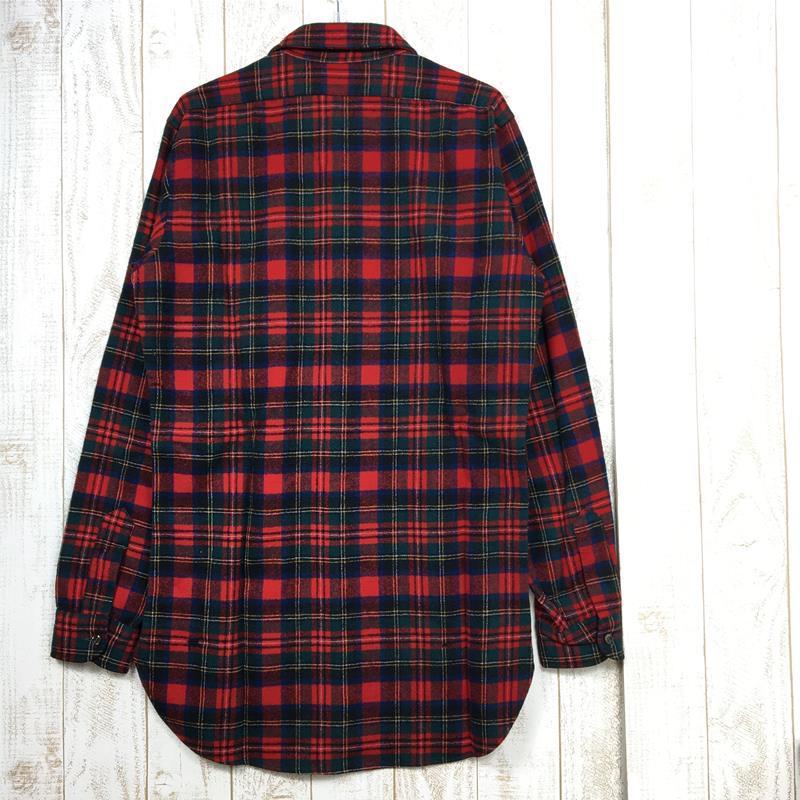 華麗 ビンテージ 入手困難 ロング丈 TALL MAGNUM ウールシャツ 70s