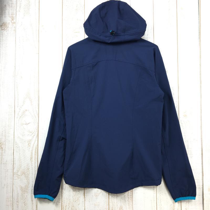 WOMENs S ホグロフス ボア Q フード BOA Q HOOD ソフトシェル フーディ ジャケット HAGLOFS 601196 ネイビー系_画像6