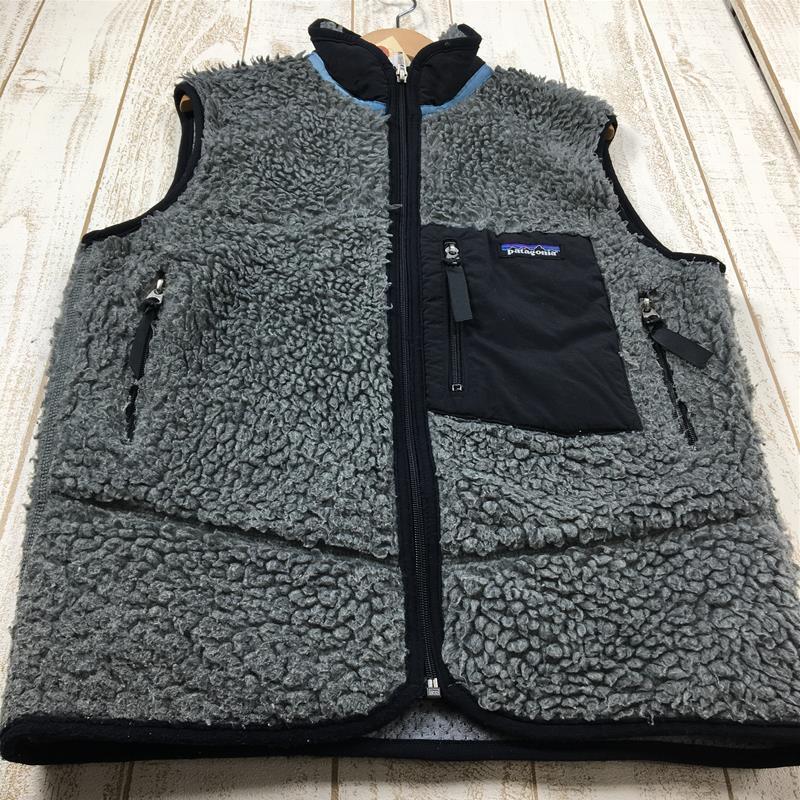 KIDs 10 パタゴニア キッズ レトロ エックス ベスト RETRO X VEST PATAGONIA 65560 グレー系_画像4