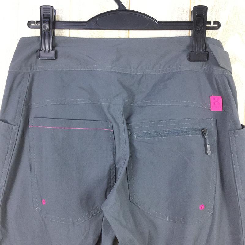 WOMENs 34 ホグロフス アンフィビー パンツ ショート AMFIBIE PANTS SHORT HAGLOFS 602558 チャコール系_画像7