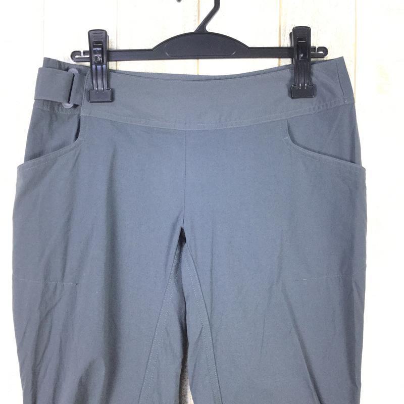 WOMENs 34 ホグロフス アンフィビー パンツ ショート AMFIBIE PANTS SHORT HAGLOFS 602558 チャコール系_画像2