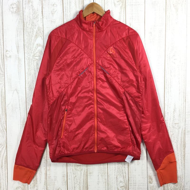 全国宅配無料 MENs M レッド系 670082 ODLO Jacket Loftone Primaloft