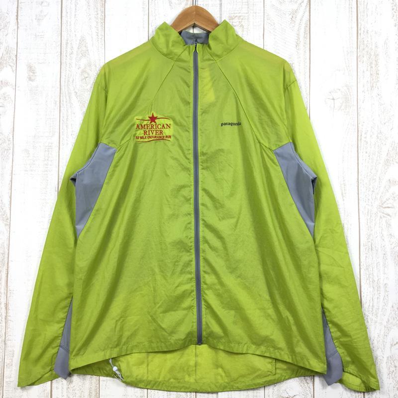 Mens L Patagonia Nine Trails Jacket Девять троп куртка ветра, а также американская река 50