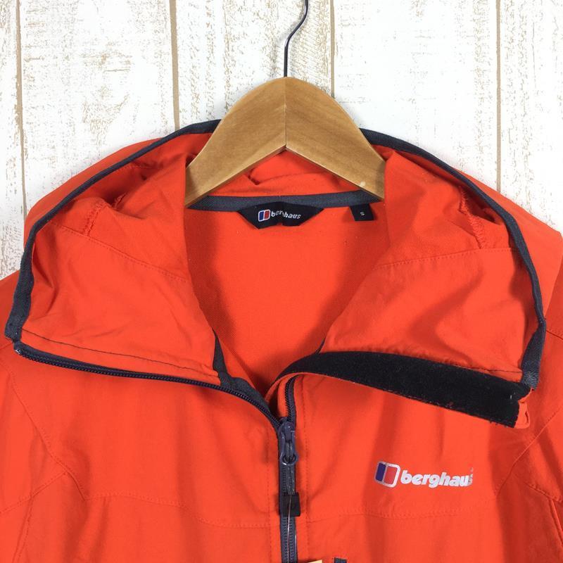 MENs S バーグハウス ポルドイ ソフトシェル ジャケット Pordoi SS Jacket フーディ BERGHAUS 20879 オレンジ系_画像5