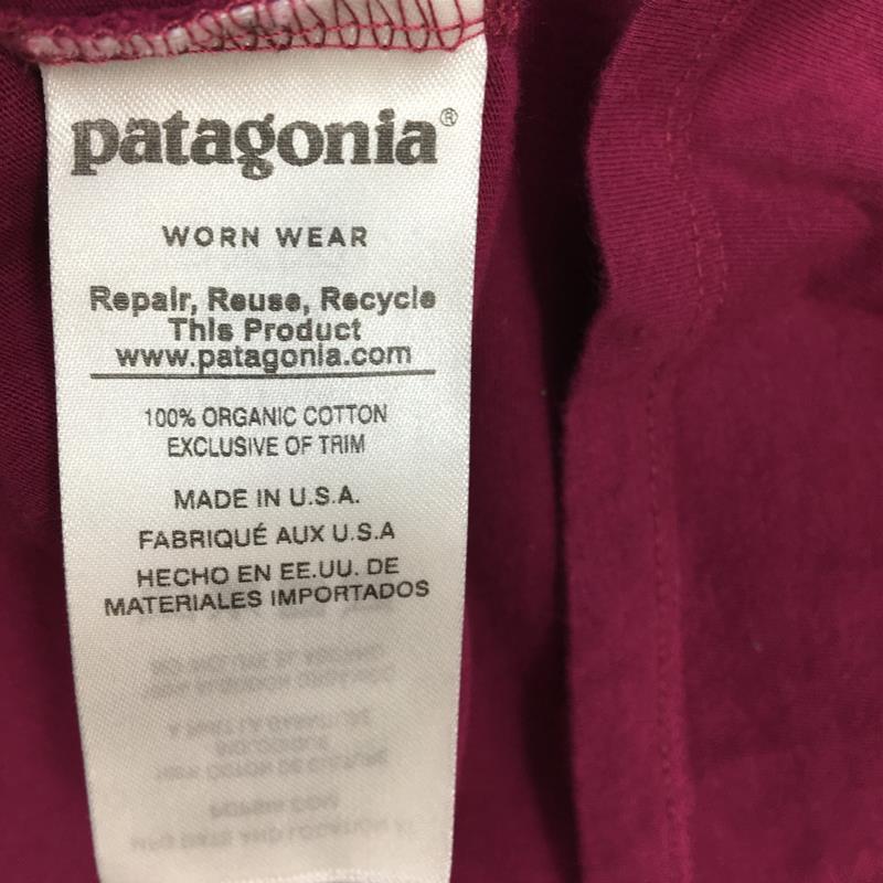 WOMENs S パタゴニア ウィメンズ ウェーブ オーガニックコットン Tシャツ PATAGONIA 39120 パープル系