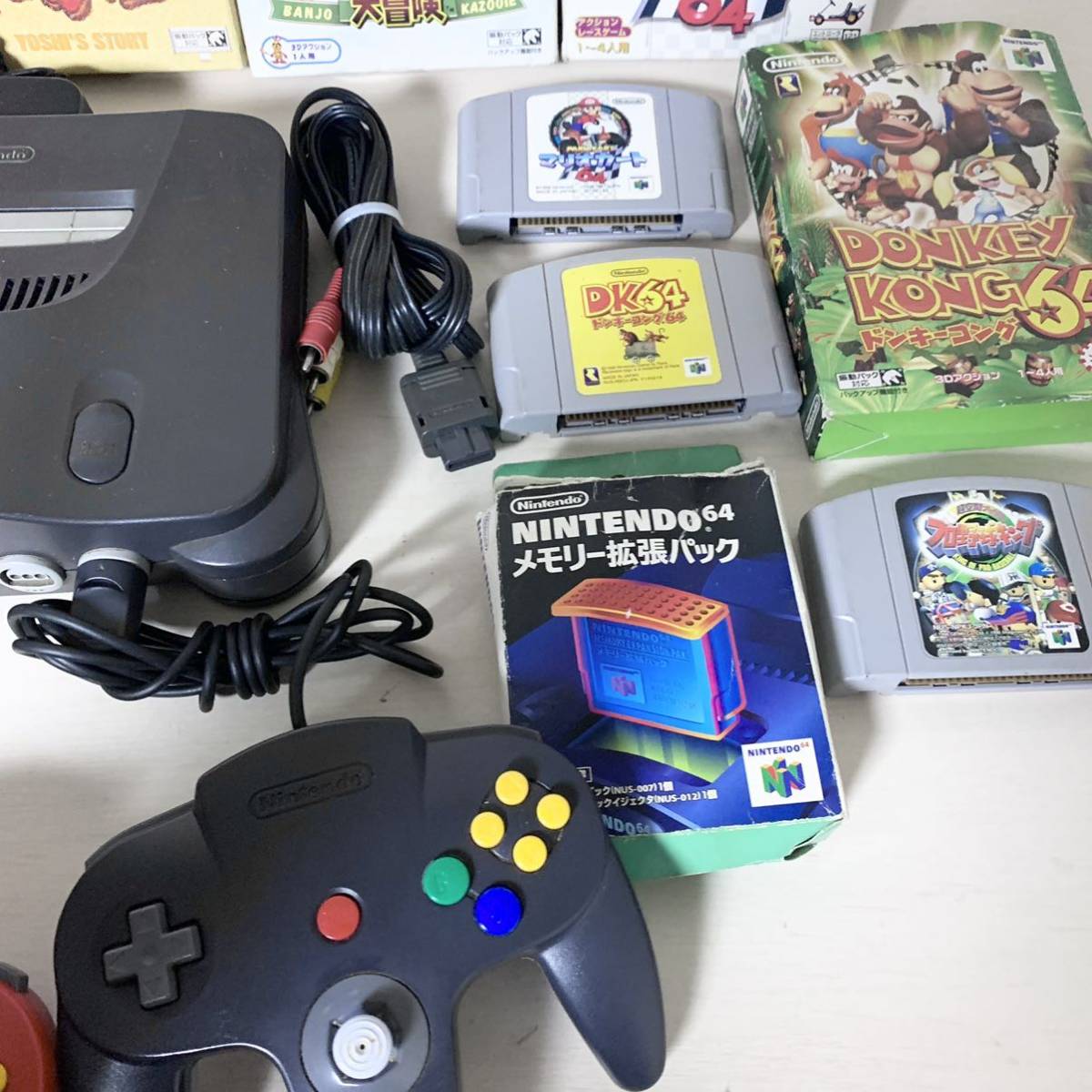 セット】Nintendo 64 任天堂 ニンテンドー 64 NUS-001 本体