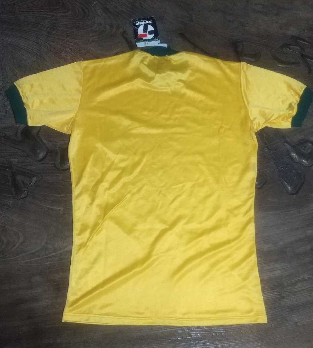 [値下げ交渉] 1983年 ブラジル代表 未使用・紙タグ付き TOPPER 検)CAFE DO BRASIL BRAZIL W/TAGS WC WORLD CUP ZICO ワールドカップ ジーコ_画像9