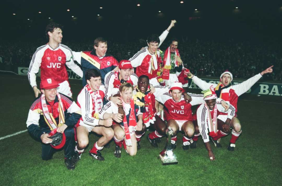 値下げ交渉 adidas/アディダス 1990-1992 アーセナル 型 長袖 ゲームシャツ MADE IN UK 検)1991 ARSENAL GUNNERS L/S IAN WRIGHT ガナーズ