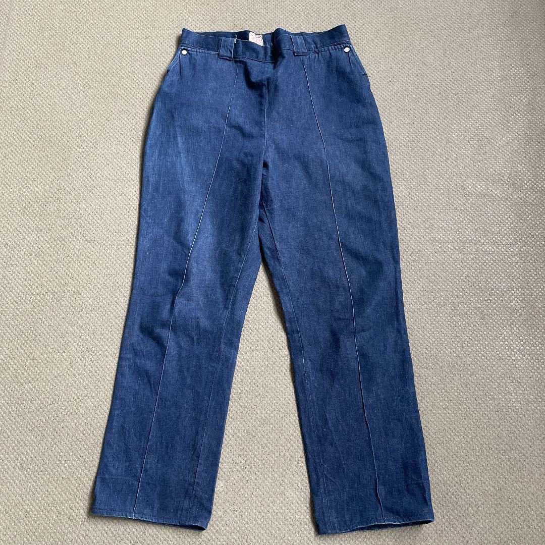 50's リーバイス ショートホーン デニムランチパンツ ビンテージ 50's リーバイス ショートホーン デニムランチパンツ ビンテージ