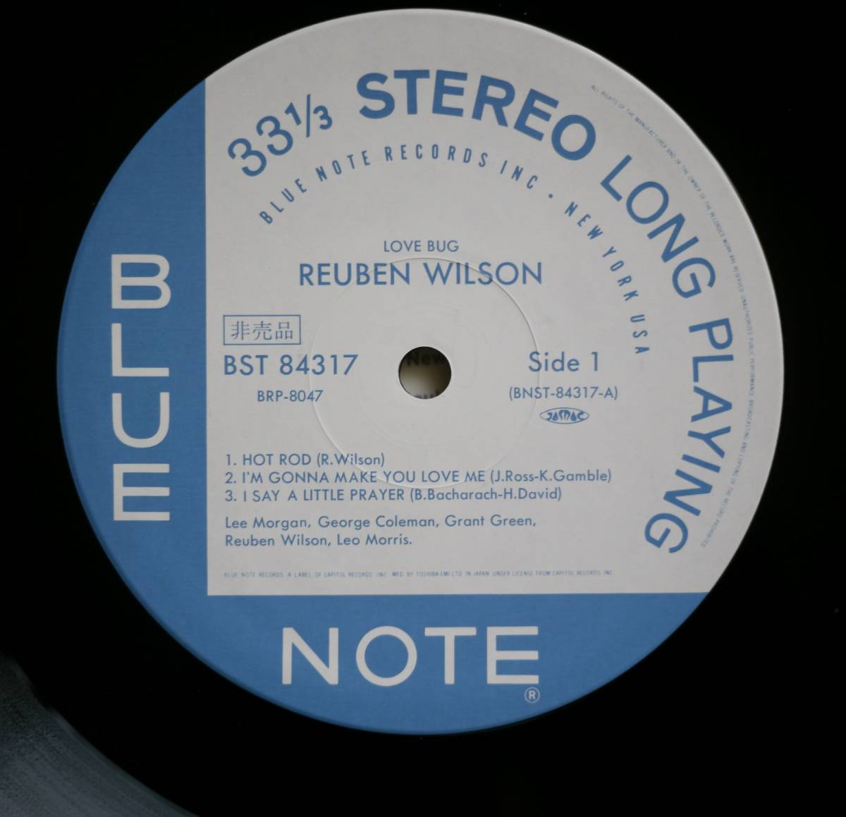 LP ★ Reuben Wilson / Love Bug 特典盤 プロモ盤 BRP-8047 BLUE NOTE 東芝EMI_画像3