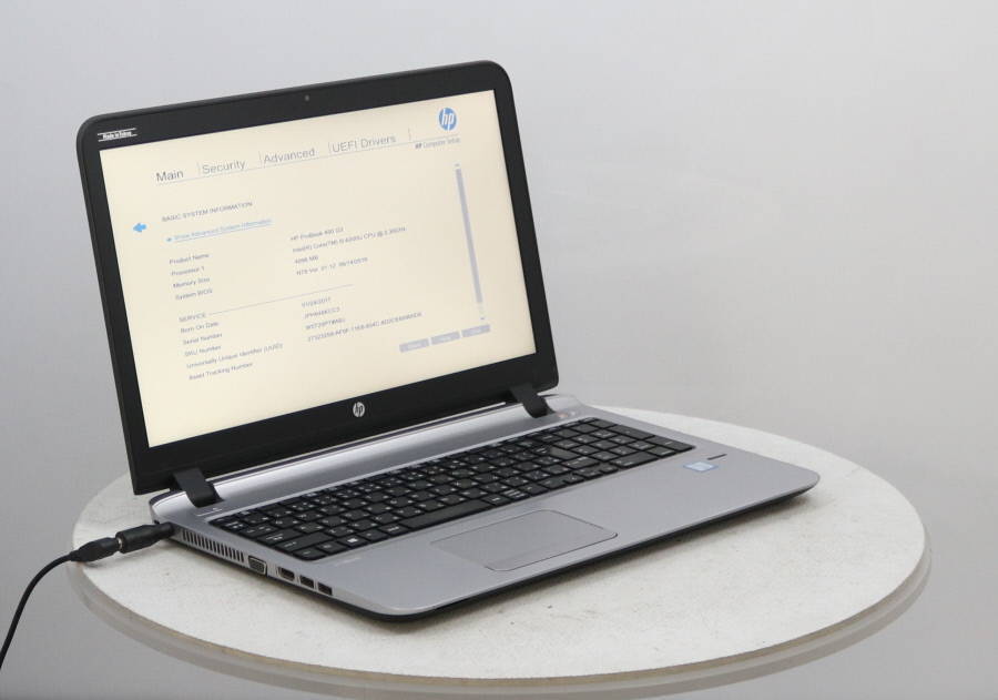 hp HP ProBook 450 G3 -　Core i5-6200U 2.30GHz 4GB 1000GB HDD■現状品_画像2